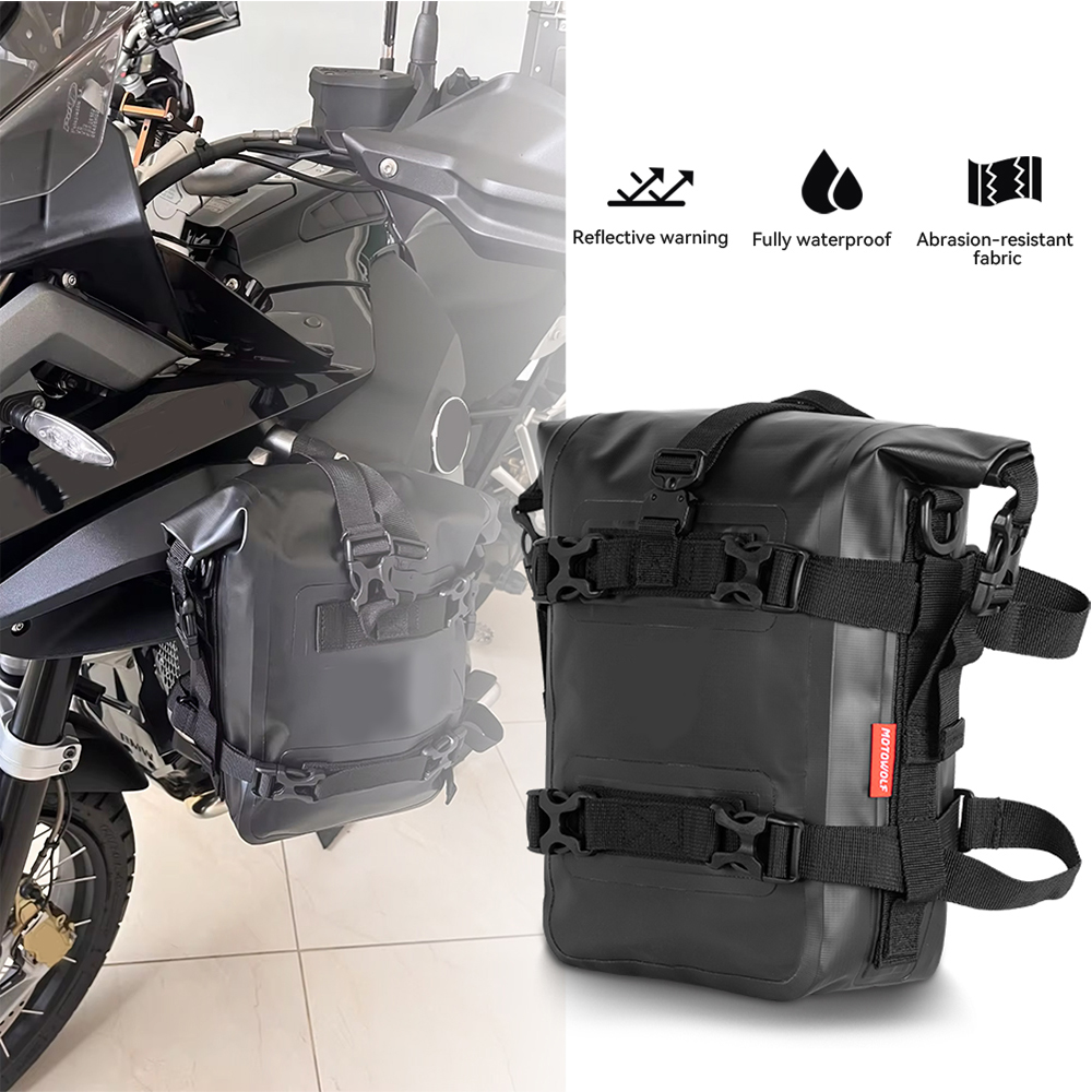 Motorcycle Crash Bar Waterproof Dry Bag - Мотоциклетный бампер, сумка для защиты от