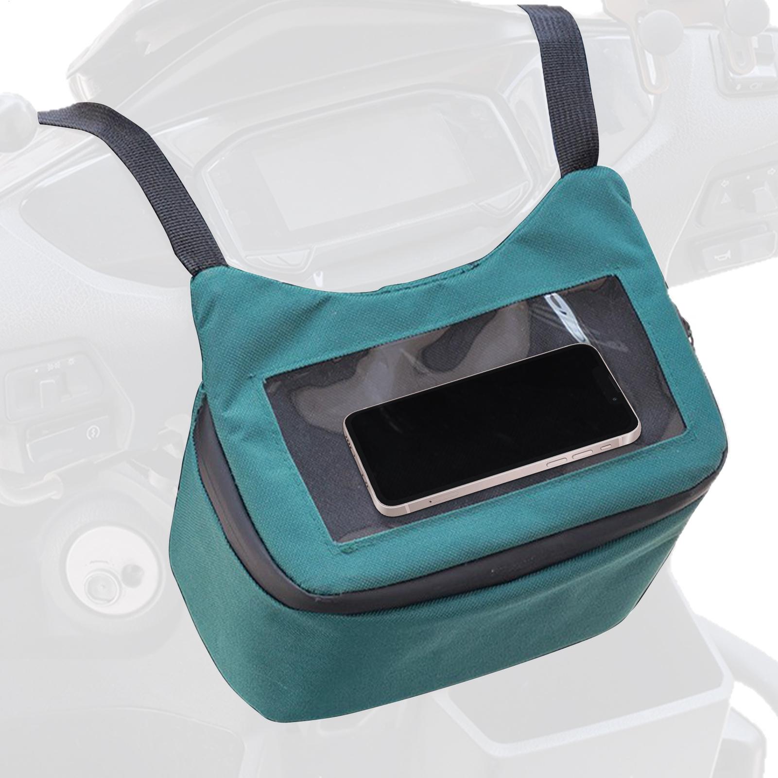 Waterproof Motorcycle Handlebar Bag Pouch - Сумка на руль мотоцикла, водонепроницаемые отделения,