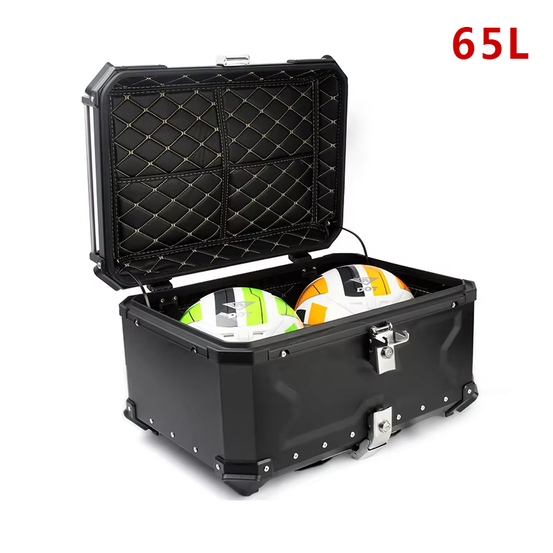 Aluminum Top Case Luggage Box 45L 55L - Водонепроницаемый алюминиевый кофр для мотоцикла 36L