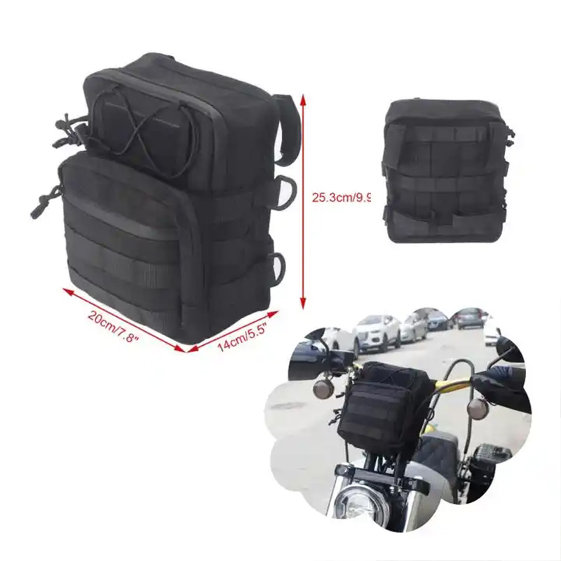 Waterproof Motorcycle Handlebar Bag Pouch - Сумка на руль мотоцикла Sissy Bar