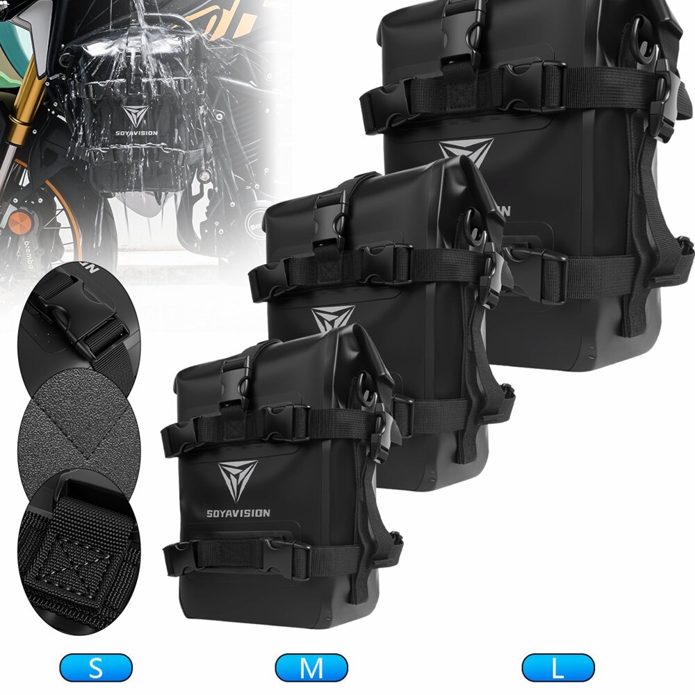 Motorcycle Crash Bar Waterproof Dry Bag - Уличная боковая сумка на бак, мотоциклетная