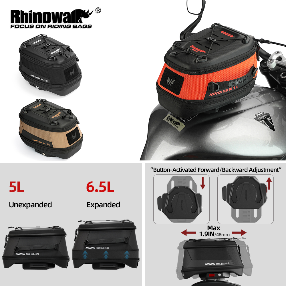 Motorcycle Tank Bag Magnetic Quick Release - Магнитная сумка на бак для мотоцикла