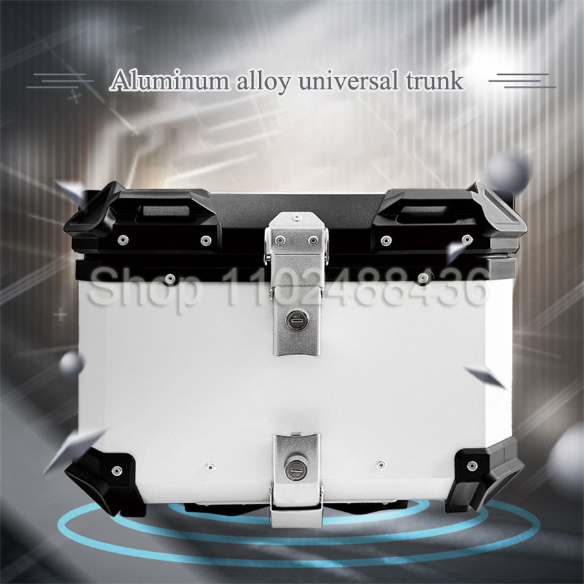 Aluminum Top Case Luggage Box 45L 55L - 55L 45L Алюминиевый мотоциклетный кофр универсального