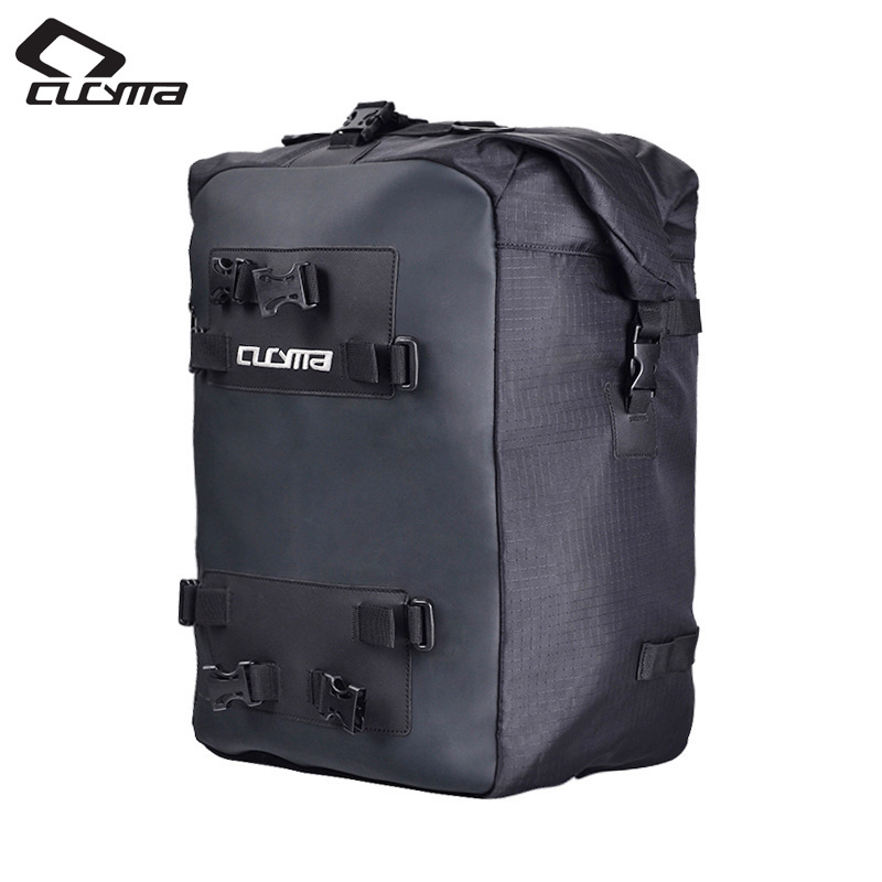 Motorcycle Tail Bag Waterproof Roll Top - Водонепроницаемый мотоциклетный рюкзак CUCYMA 30 л,