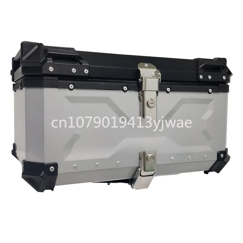 Aluminum Top Case Luggage Box 45L 55L - Мотоциклетный задний кофр для хранения багажа,