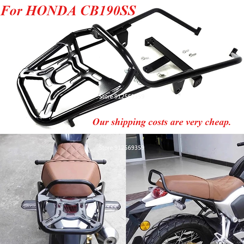 Motorcycle Luggage Rack Rear Carrier Steel - Кронштейн для заднего багажника мотоцикла, грузовая