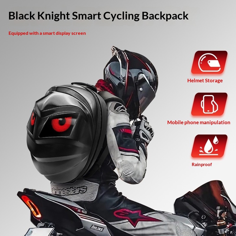 Motorcycle Helmet Backpack Waterproof Led - Универсальный водонепроницаемый рюкзак для мотоцикла со