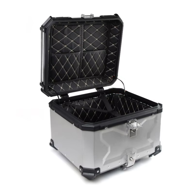 Aluminum Top Case Luggage Box 45L 55L - Алюминиевый ящик для мотоцикла 45л 55л