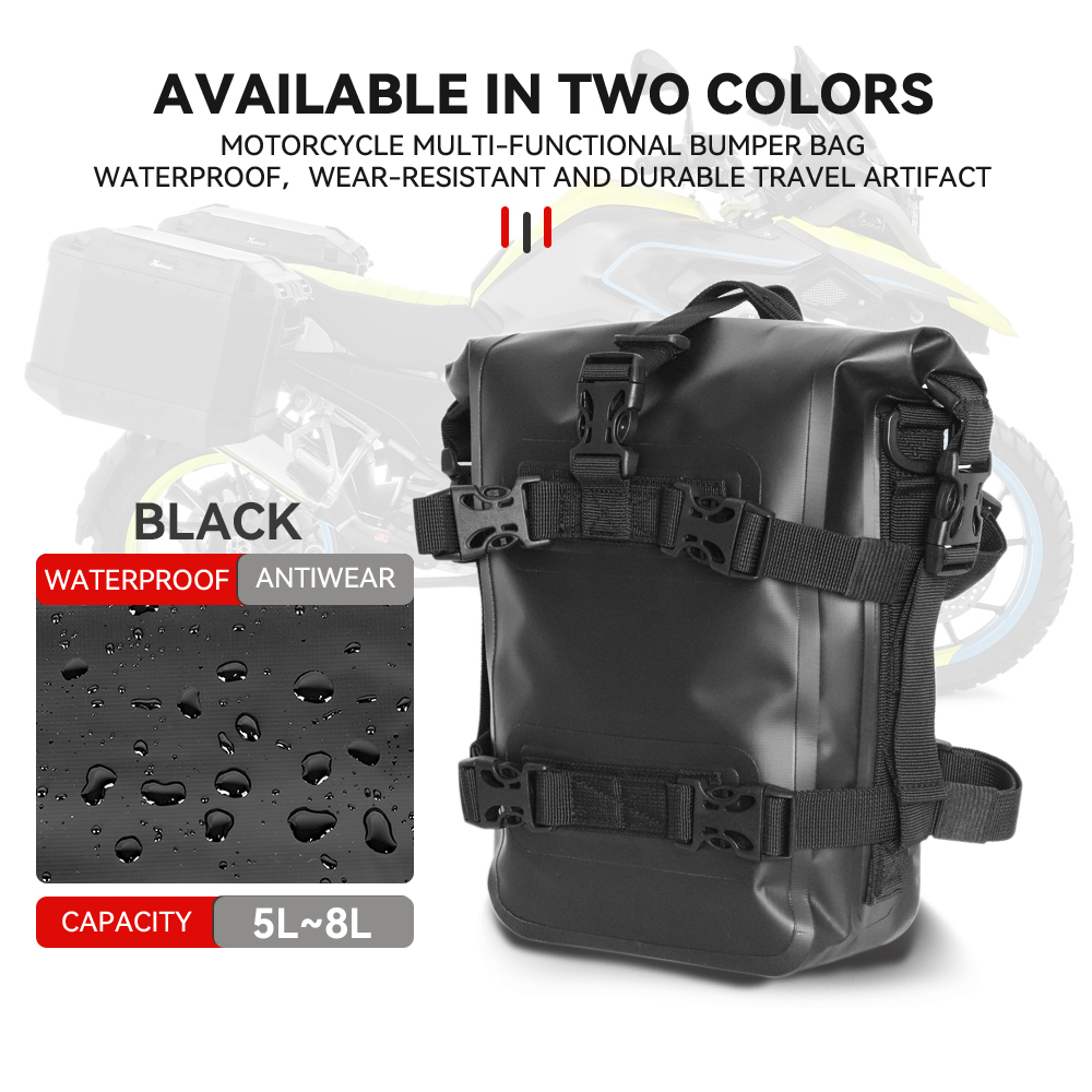 Мотоциклетный бампер, сумка дл – обзор и цена Motorcycle Crash Bar Waterproof Dry Bag