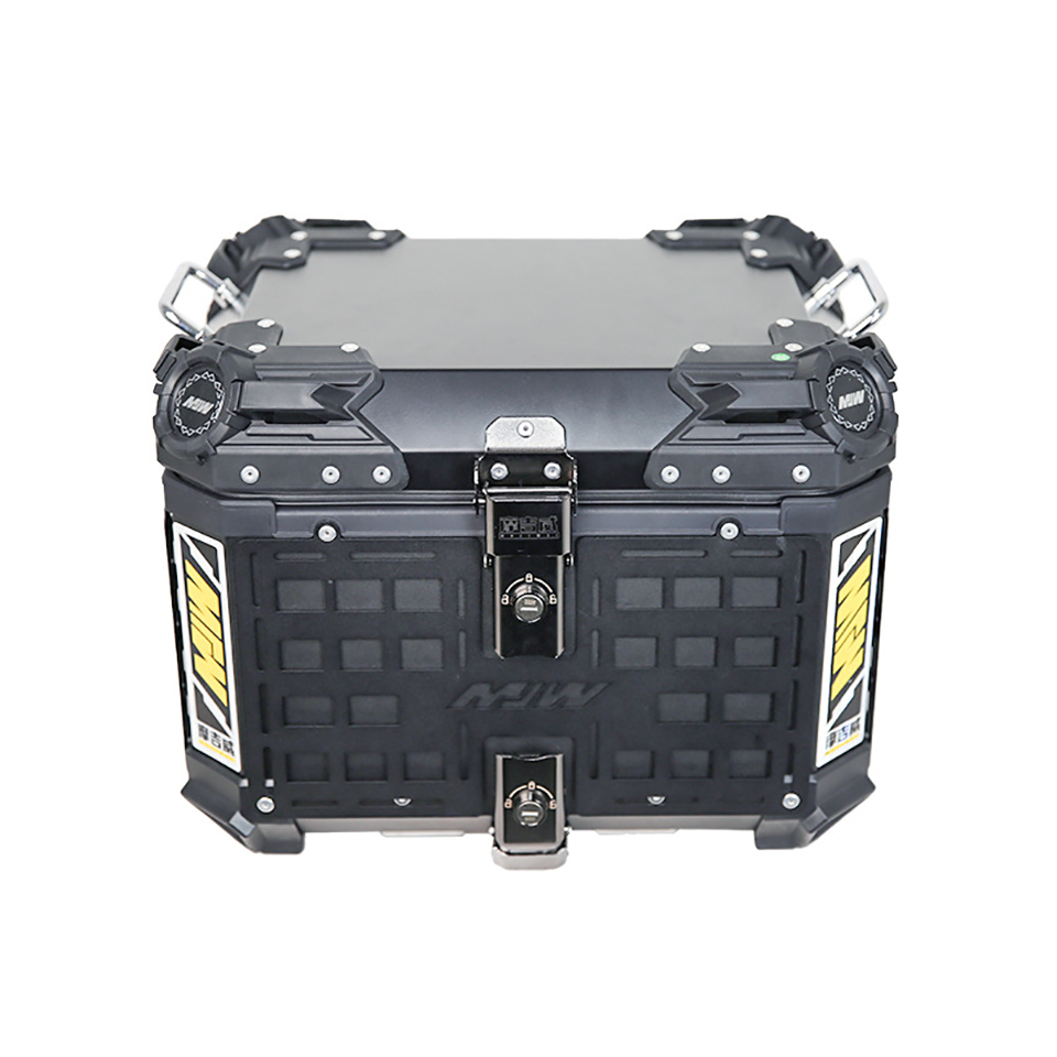 Новый мотоциклетный задний коф – обзор и цена Aluminum Top Case Luggage Box 45L 55L