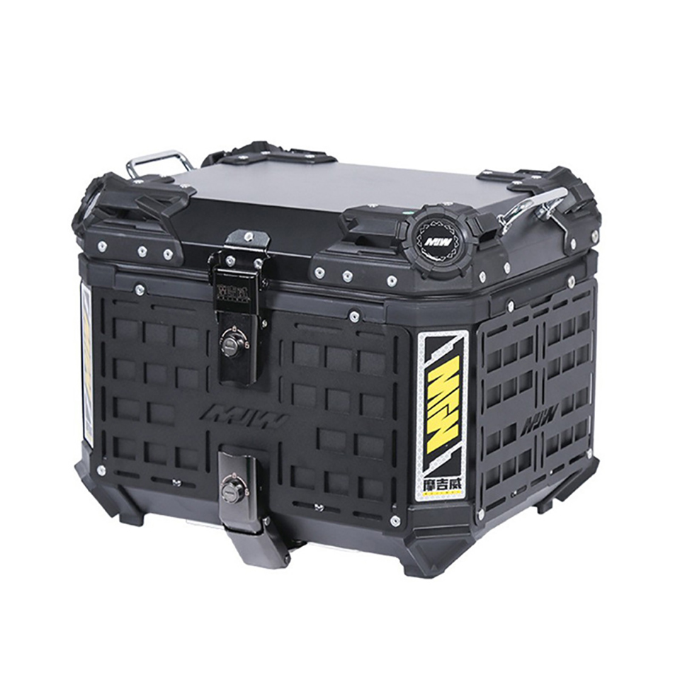 Новый алюминиевый мотоциклетны – обзор и цена Aluminum Top Case Luggage Box 45L 55L
