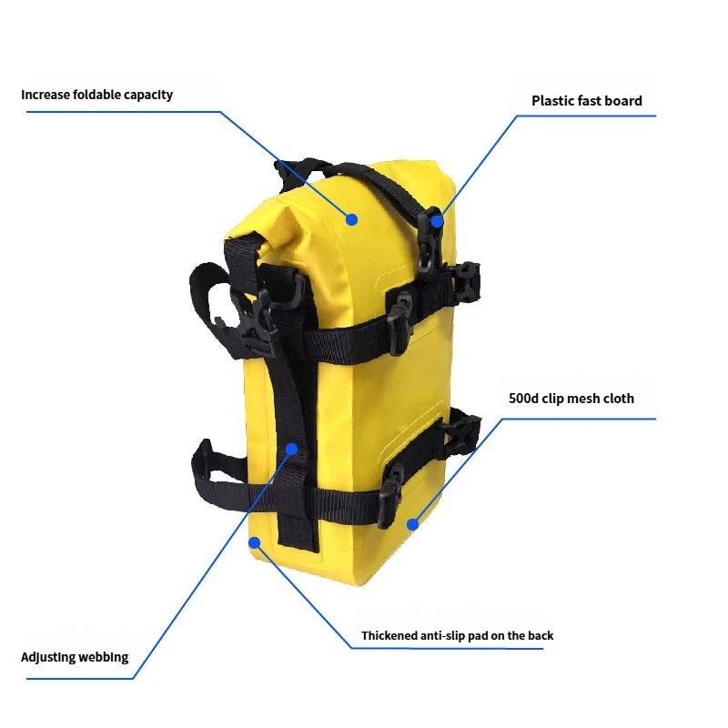 Водонепроницаемая сумка для мо – обзор и цена Motorcycle Crash Bar Waterproof Dry Bag