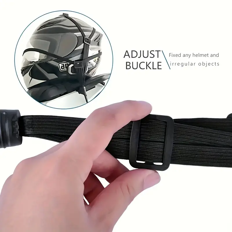 Эластичная сетка-багажник для  – обзор и цена Cargo Net Bungee Cord Motorcycle Helmet