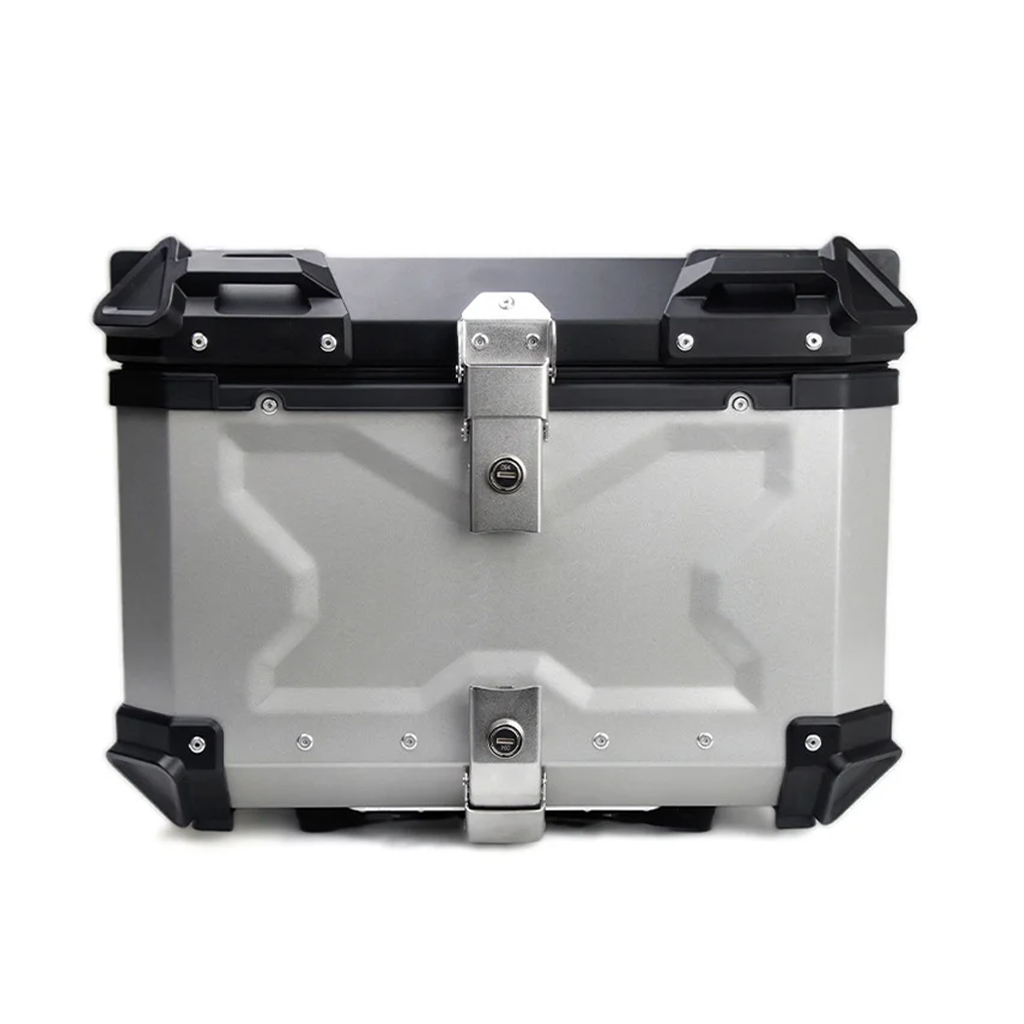 Алюминиевый кофр для мотоцикла – обзор и цена Aluminum Top Case Luggage Box 45L 55L