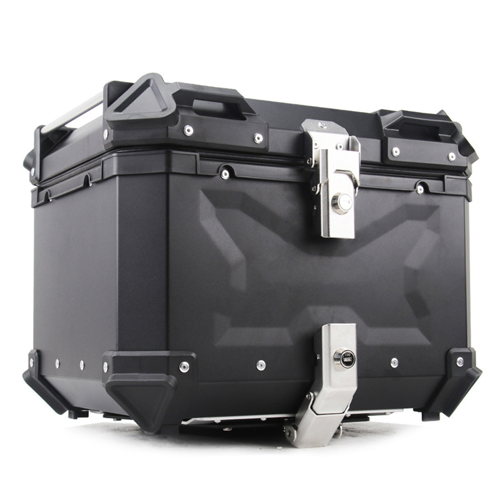 Алюминиевый мотоциклетный ящик – обзор и цена Aluminum Top Case Luggage Box 45L 55L
