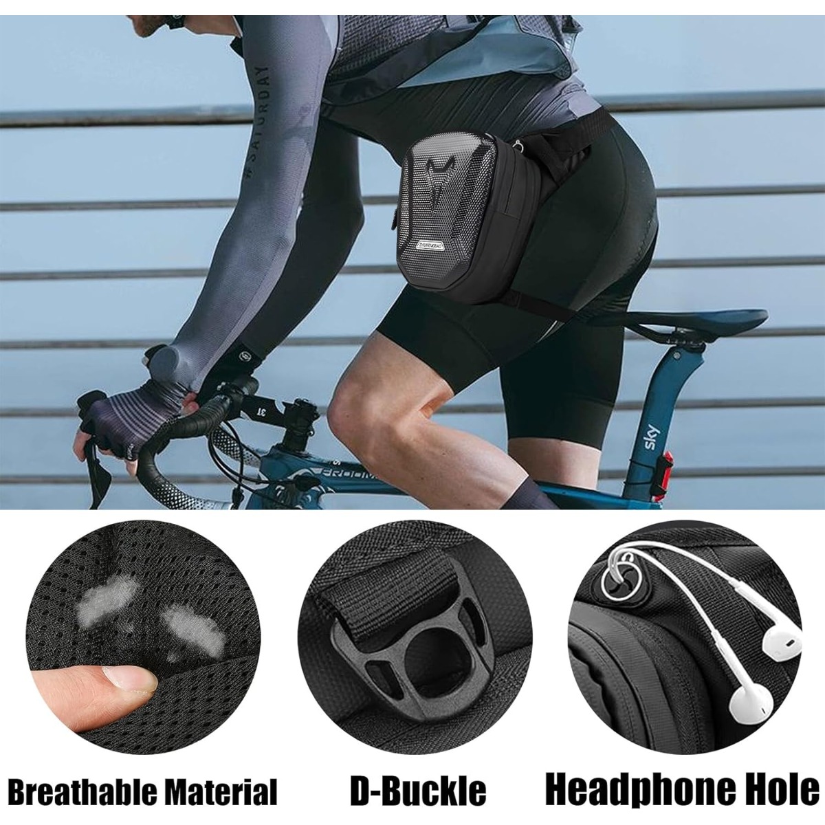 Мотоциклетная поясная сумка, с – обзор и цена Motorcycle Leg Bag Drop Thigh Pouch