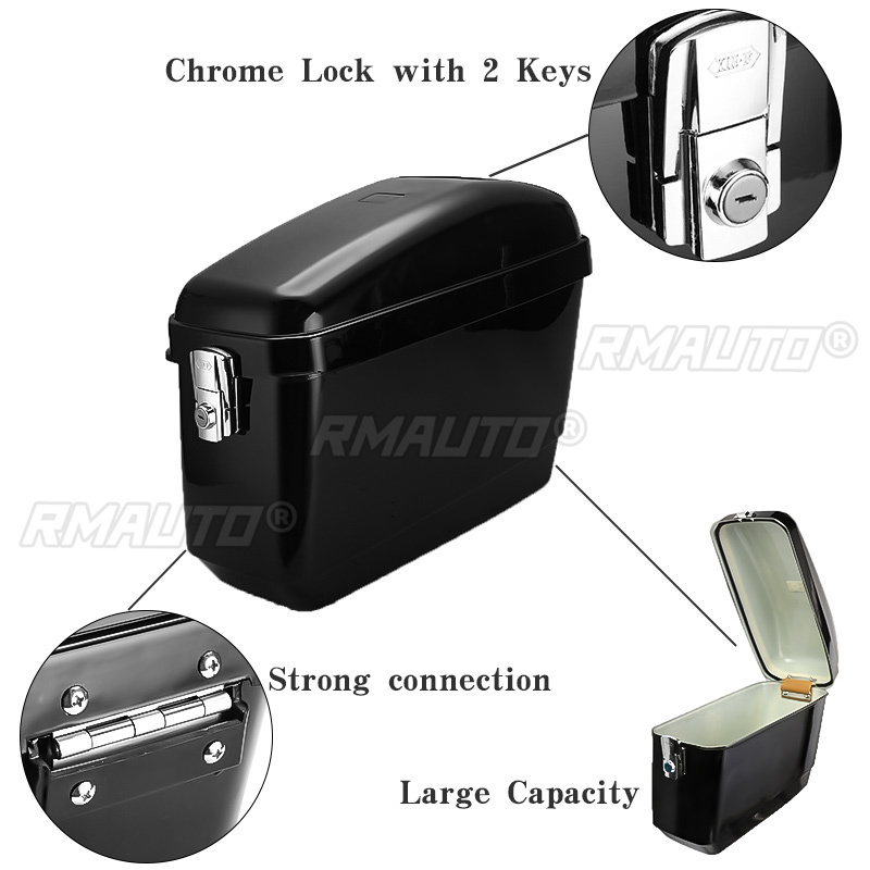 Пара универсальных мотоциклетн – обзор и цена Motorcycle Saddlebags Hard Luggage Panniers
