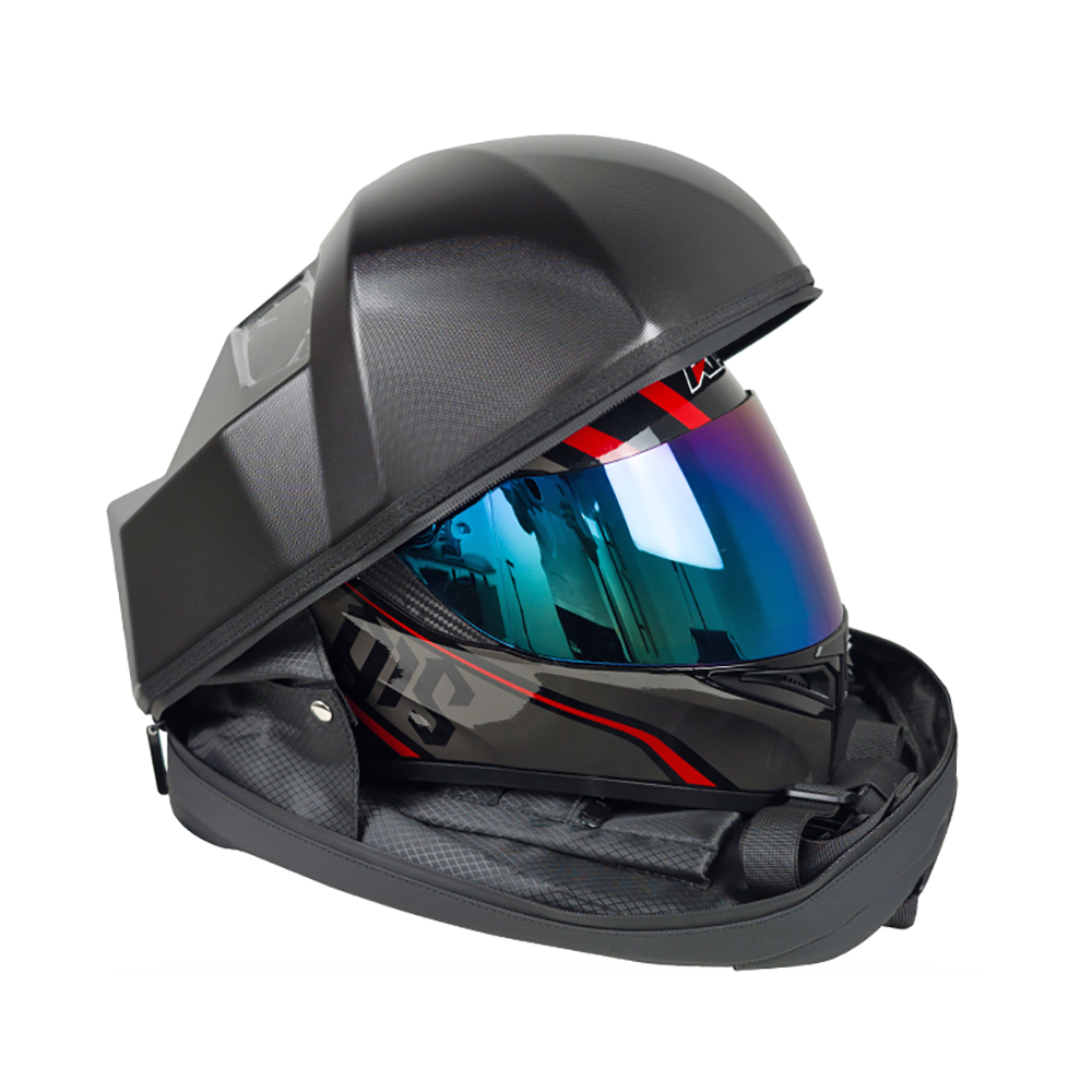 Мотоциклетный шлем с двойным L – обзор и цена Motorcycle Helmet Backpack Waterproof Led