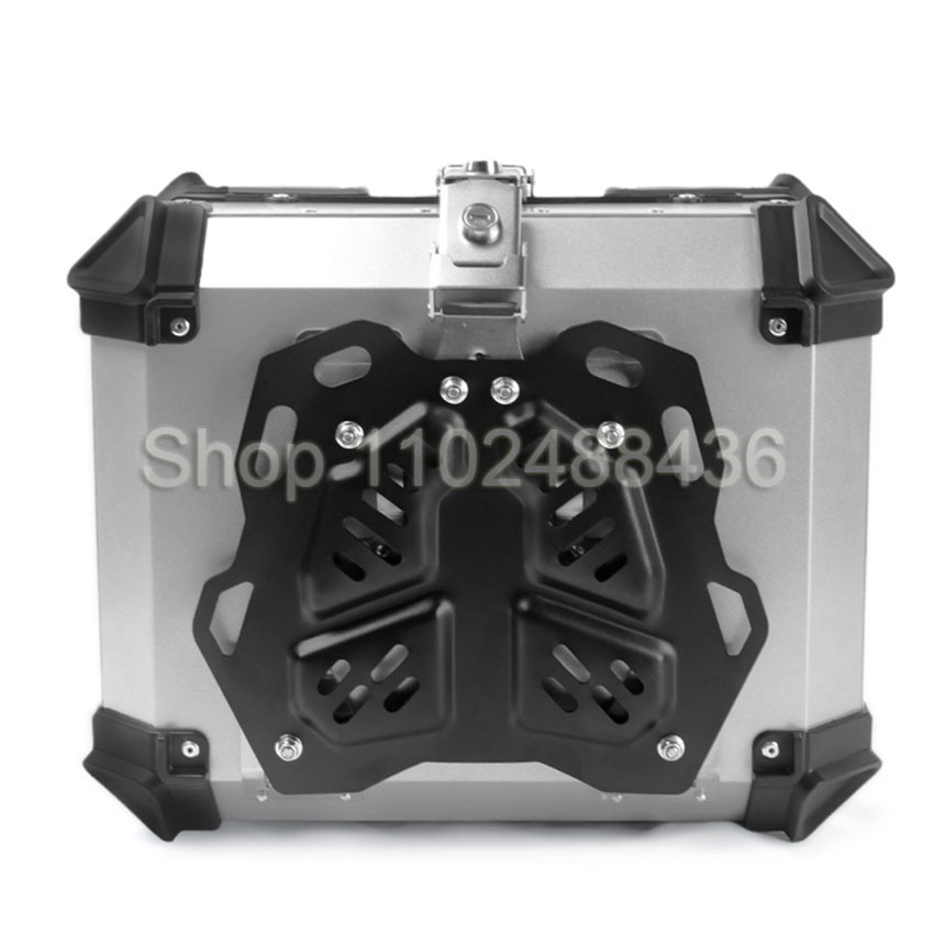 55L 45L Алюминиевый мотоциклет – обзор и цена Aluminum Top Case Luggage Box 45L 55L