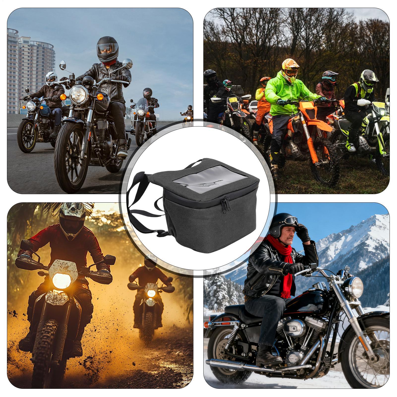 Сумка на руль мотоцикла, водон – обзор и цена Waterproof Motorcycle Handlebar Bag Pouch