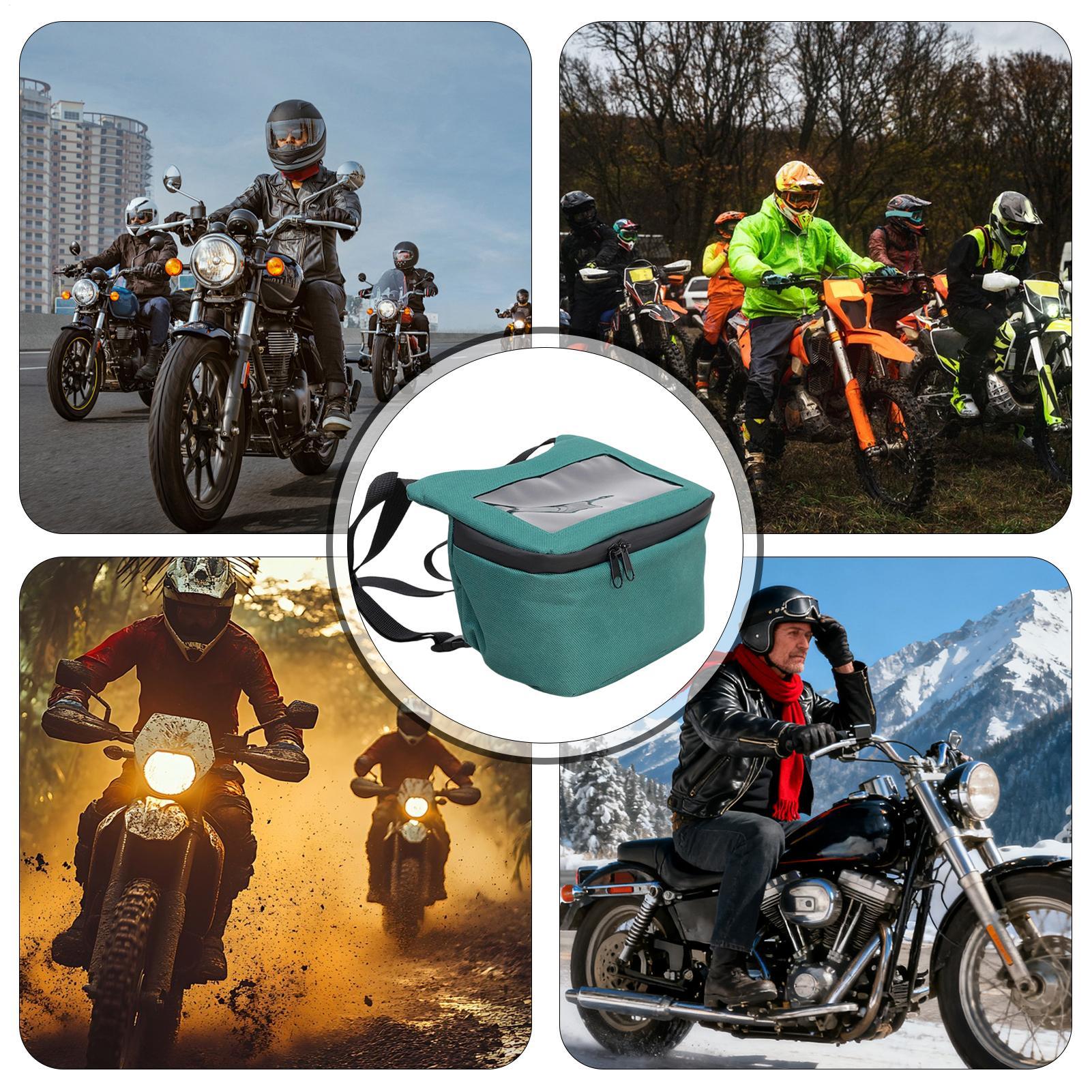 Сумка на руль, мотоциклетная в – обзор и цена Waterproof Motorcycle Handlebar Bag Pouch