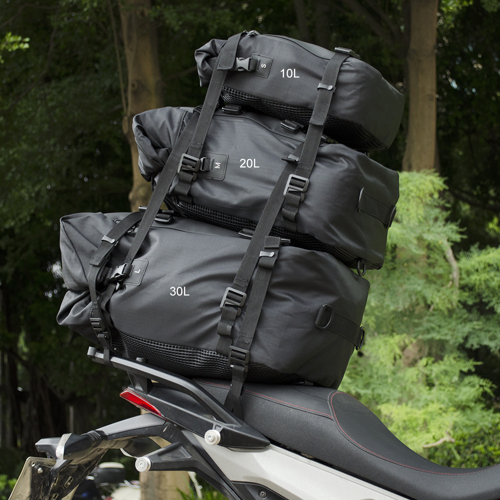 Водонепроницаемый мотоциклетны – обзор и цена Motorcycle Tail Bag Waterproof Roll Top