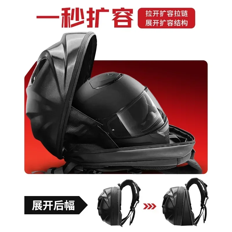 Рюкзак для мотоциклистов LoyLE – обзор и цена Motorcycle Helmet Backpack Waterproof Led