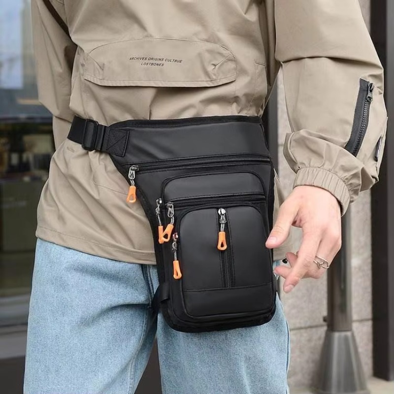 Сумка для ног, нейлоновая сумк – обзор и цена Motorcycle Leg Bag Drop Thigh Pouch