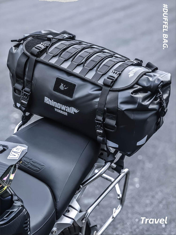 Сумка на хвост мотоцикла Rhino – обзор и цена Motorcycle Tail Bag Waterproof Roll Top