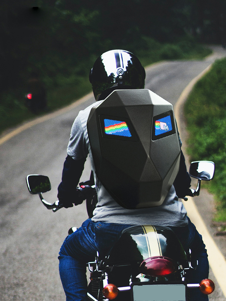 Рюкзак для мотоциклистов, водо – обзор и цена Motorcycle Helmet Backpack Waterproof Led