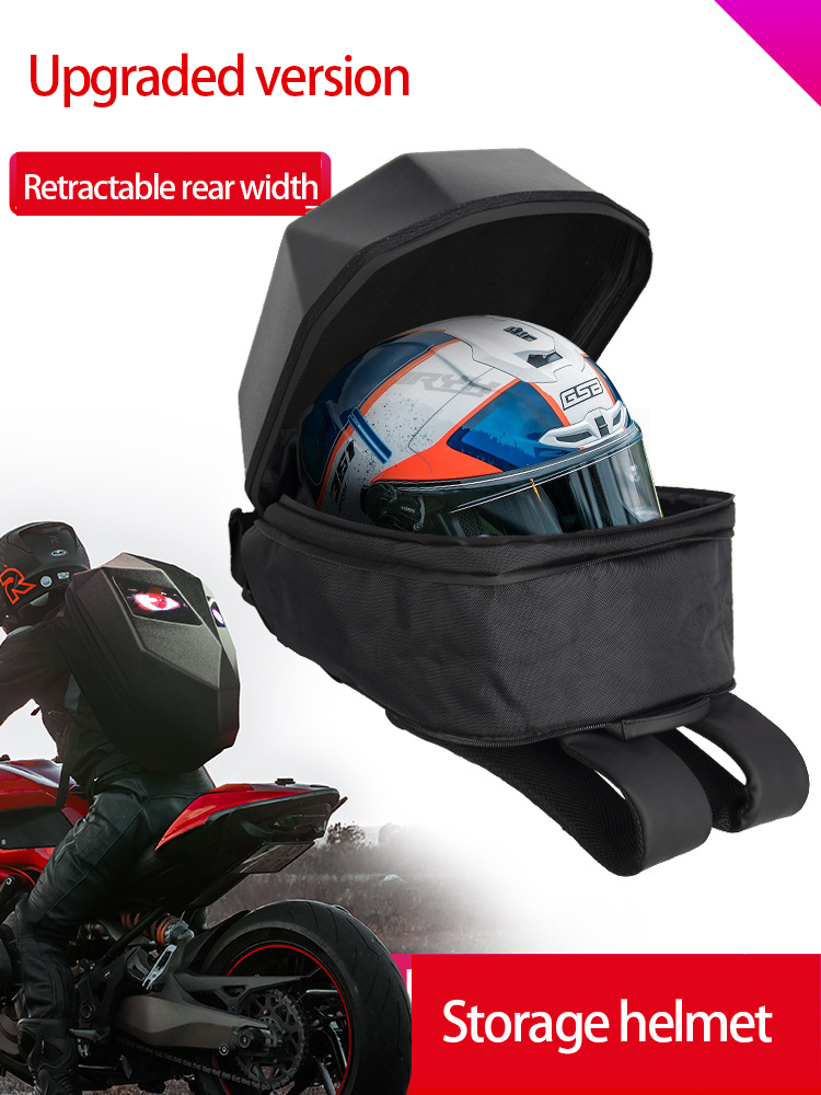 Рюкзак для мотоциклистов, водо – обзор и цена Motorcycle Helmet Backpack Waterproof Led