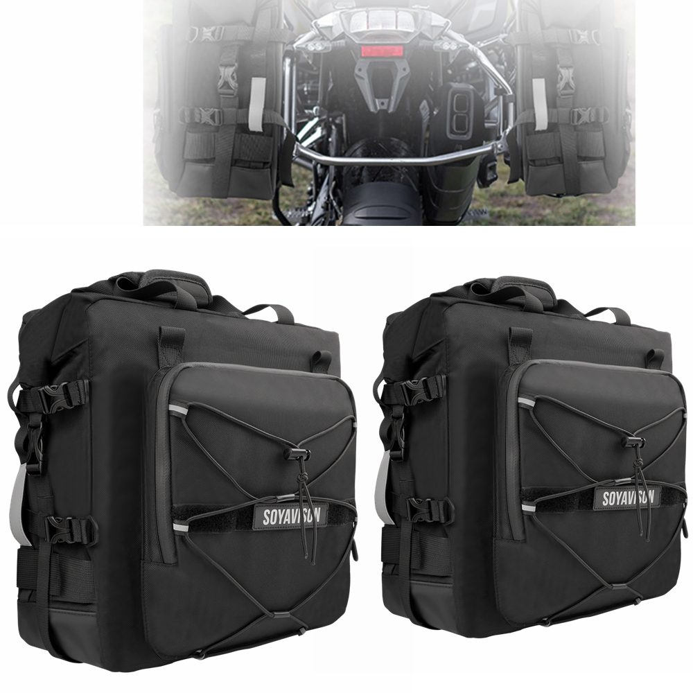 Мотоциклетная седельная сумка, – обзор и цена Motorcycle Saddlebags Hard Luggage Panniers