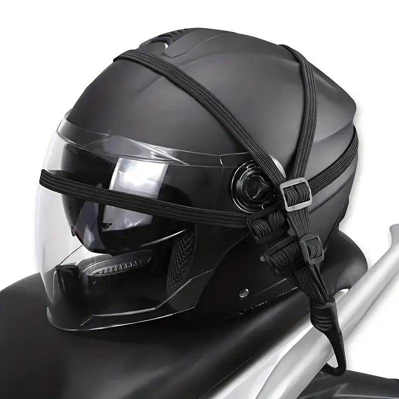 Прочная эластичная сетка-багаж – обзор и цена Cargo Net Bungee Cord Motorcycle Helmet