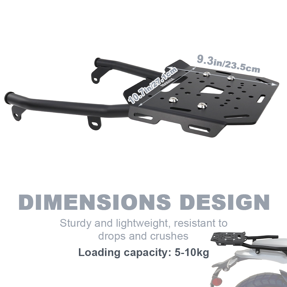 Кронштейн-держатель для заднег – обзор и цена Motorcycle Luggage Rack Rear Carrier Steel