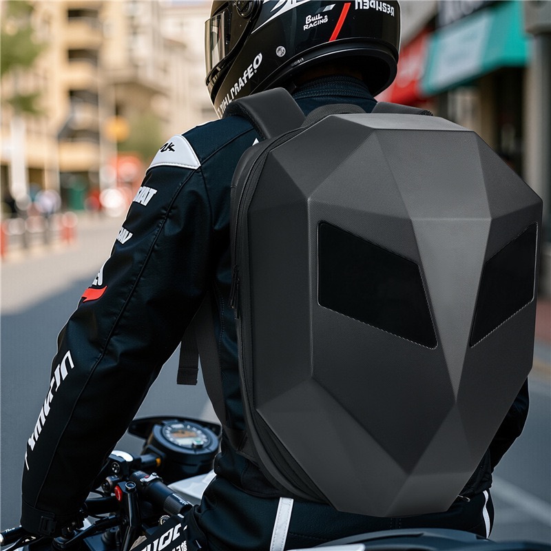 Светодиодный мотоциклетный рюк – обзор и цена Motorcycle Helmet Backpack Waterproof Led