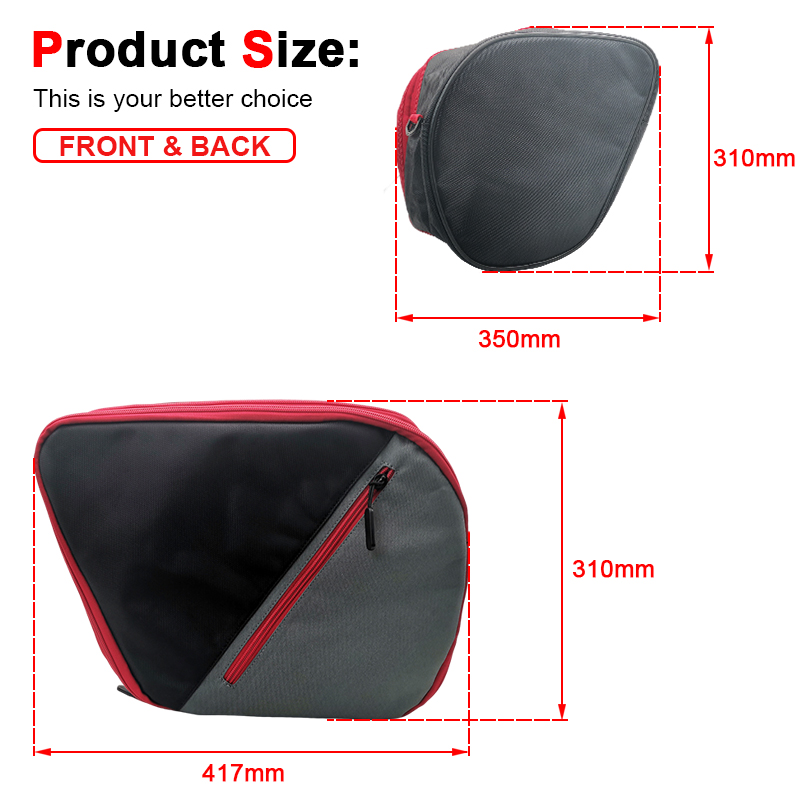 Новые детали мотоцикла, внутре – обзор и цена Motorcycle Saddlebag Liner Inner Bags