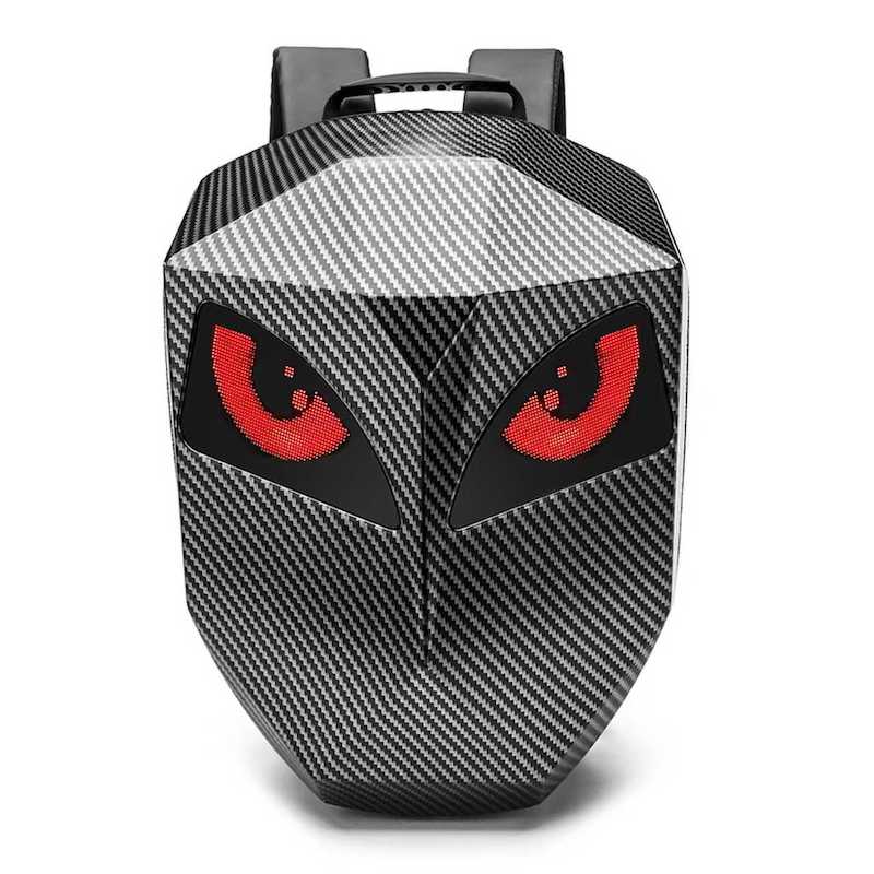 Умный светодиодный рюкзак Iron – обзор и цена Motorcycle Helmet Backpack Waterproof Led