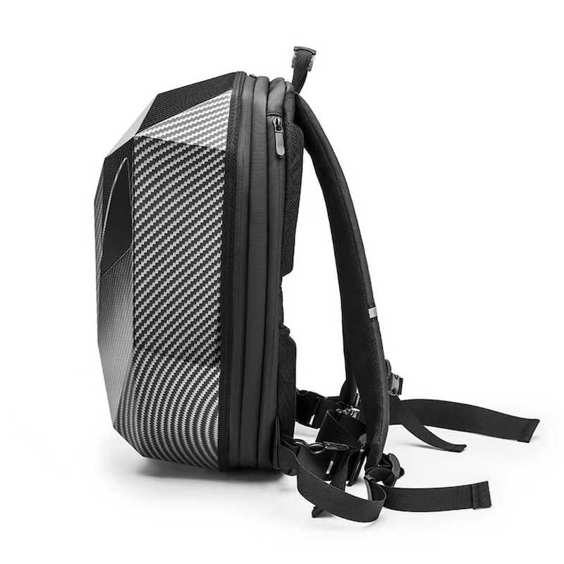 Умный светодиодный рюкзак Iron – обзор и цена Motorcycle Helmet Backpack Waterproof Led