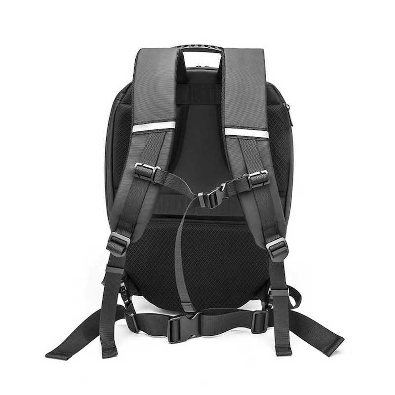 Умный светодиодный рюкзак Iron – обзор и цена Motorcycle Helmet Backpack Waterproof Led