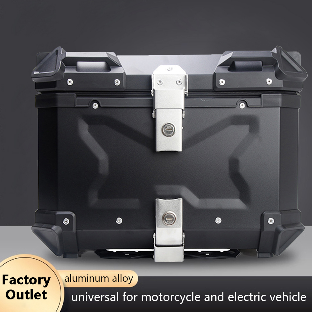 Алюминиевый бокс для мотоцикла – обзор и цена Aluminum Top Case Luggage Box 45L 55L