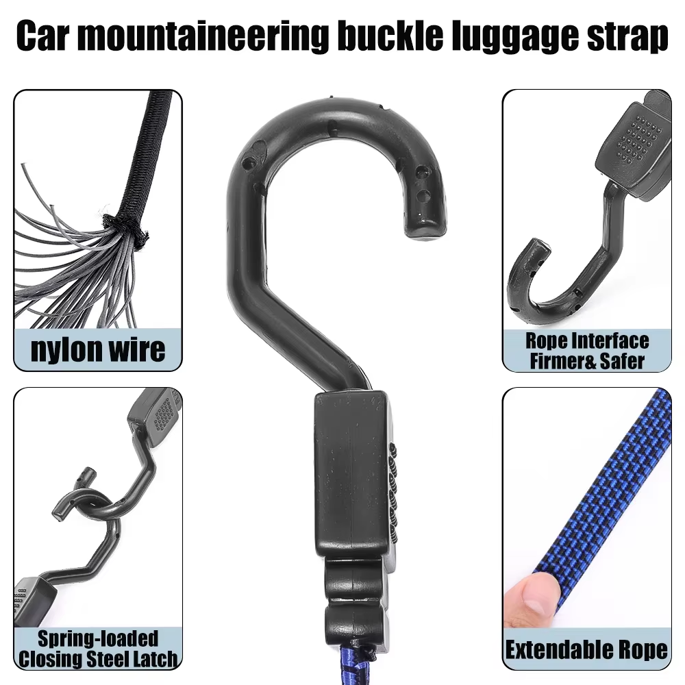 Эластичный ремень-банджи для м – обзор и цена Cargo Net Bungee Cord Motorcycle Helmet