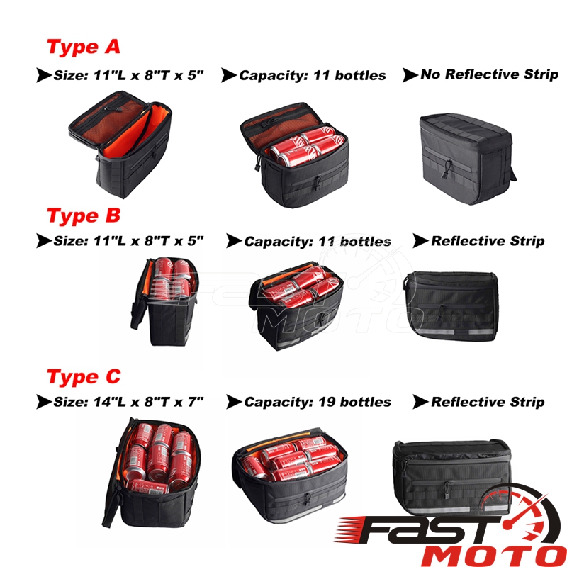 Мотоциклетная дорожная сумка,  – обзор и цена Waterproof Motorcycle Handlebar Bag Pouch