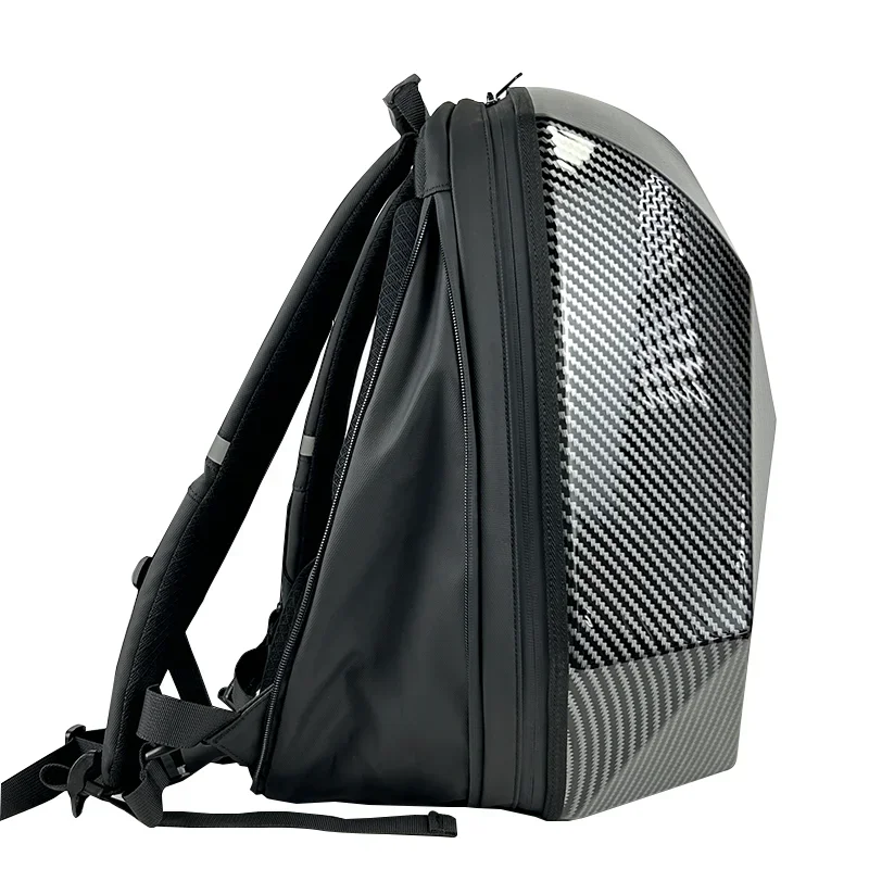 Светодиодный рыцарский велосип – обзор и цена Motorcycle Helmet Backpack Waterproof Led