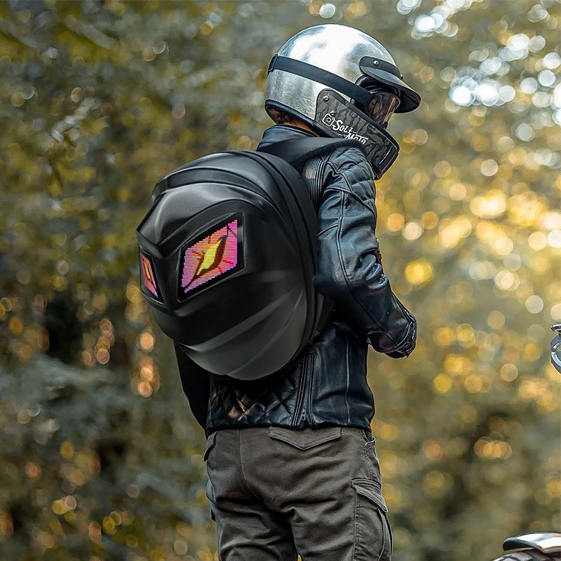 Универсальный водонепроницаемы – обзор и цена Motorcycle Helmet Backpack Waterproof Led