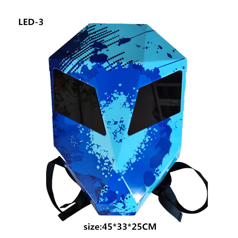 Светодиодный рюкзак, сумка для – обзор и цена Motorcycle Helmet Backpack Waterproof Led