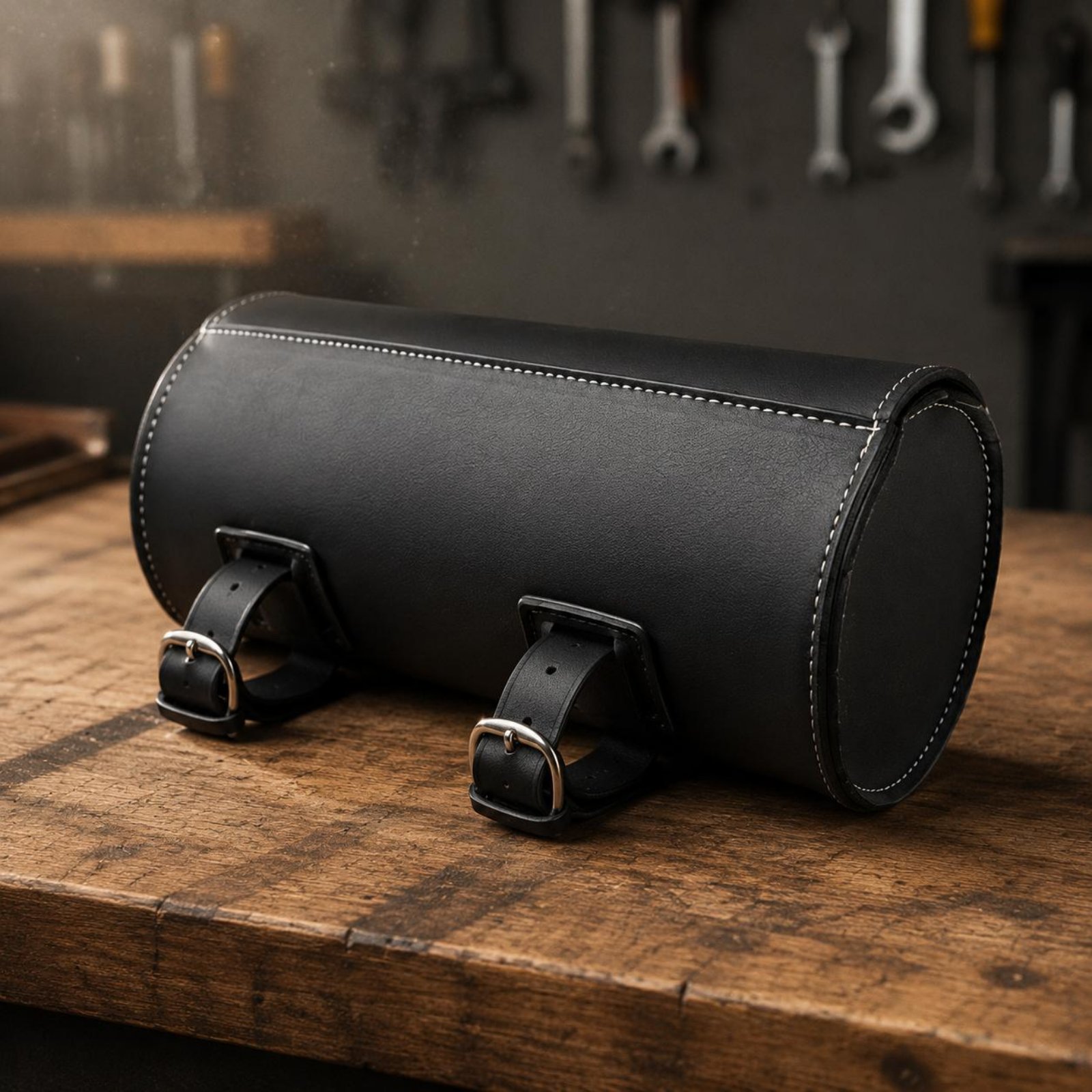 Винтажная кожаная сумка для мо – обзор и цена Waterproof Motorcycle Handlebar Bag Pouch