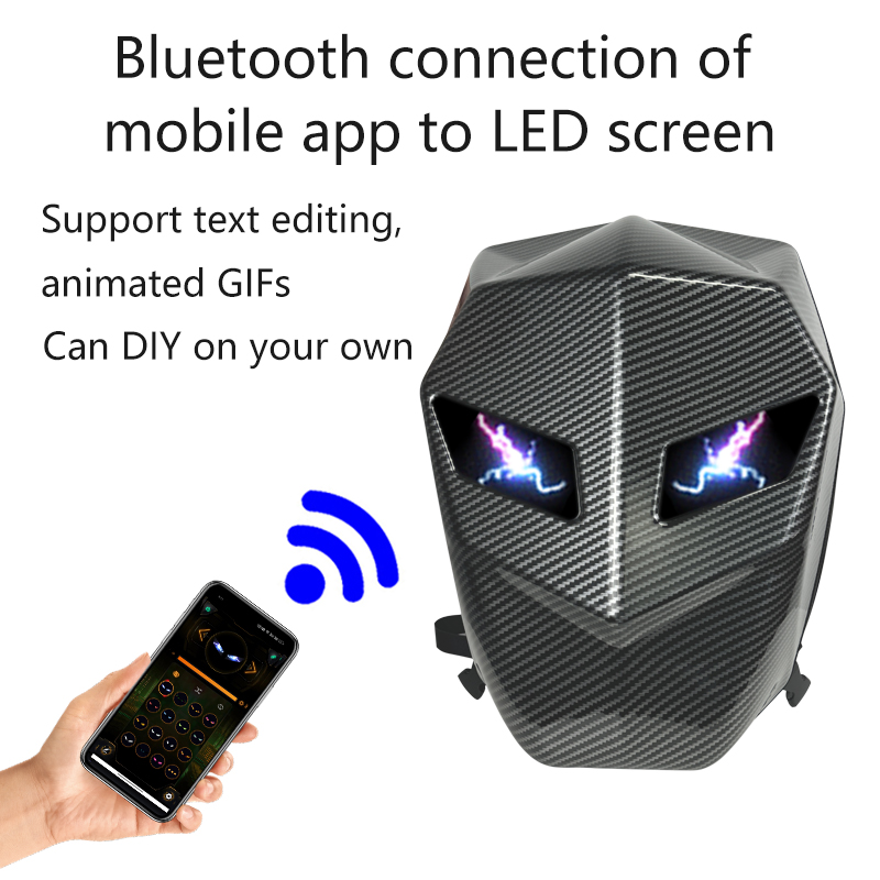 Мотоциклетный рюкзак со светод – обзор и цена Motorcycle Helmet Backpack Waterproof Led