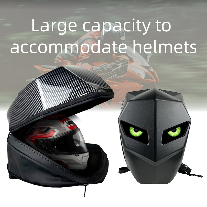 Мотоциклетный рюкзак со светод – обзор и цена Motorcycle Helmet Backpack Waterproof Led