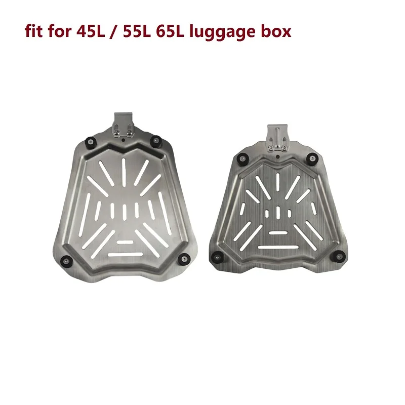 Универсальный задний багажный  – обзор и цена Aluminum Top Case Luggage Box 45L 55L