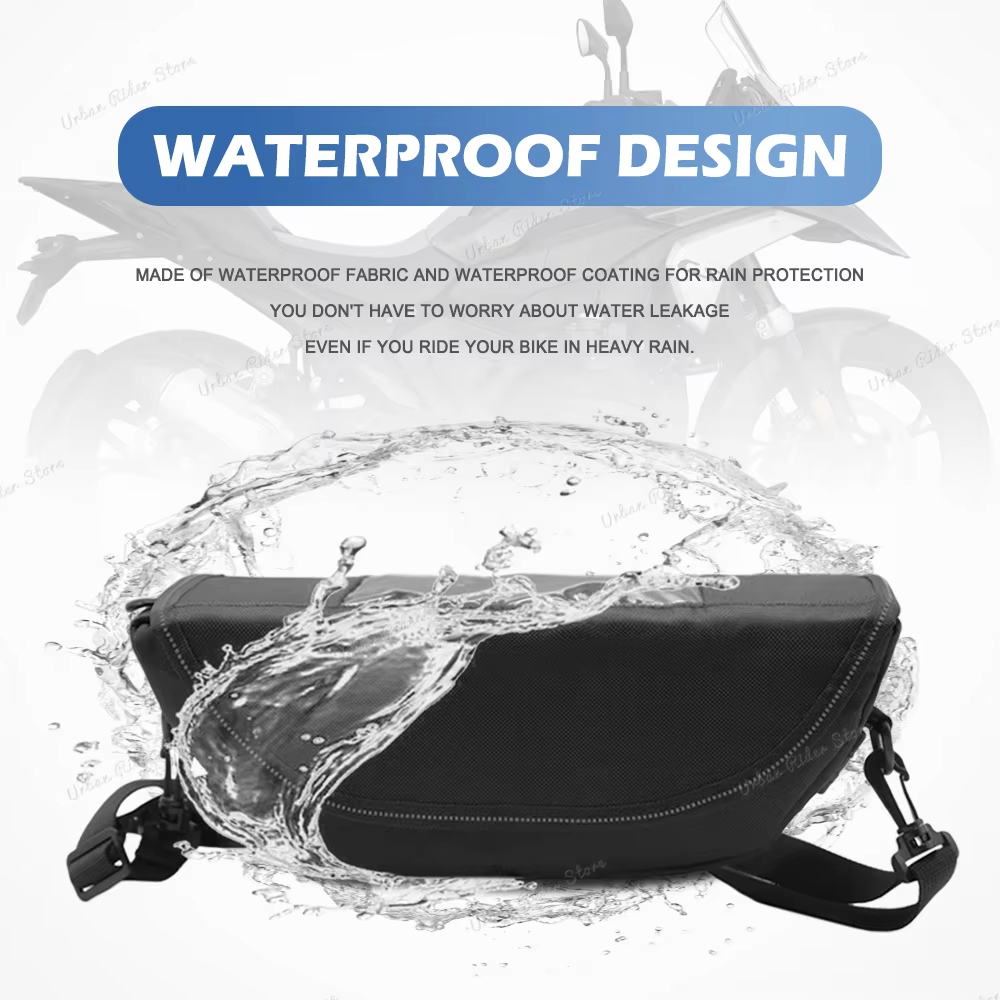Для мотоцикла CF Moto 1000 MT- – обзор и цена Waterproof Motorcycle Handlebar Bag Pouch